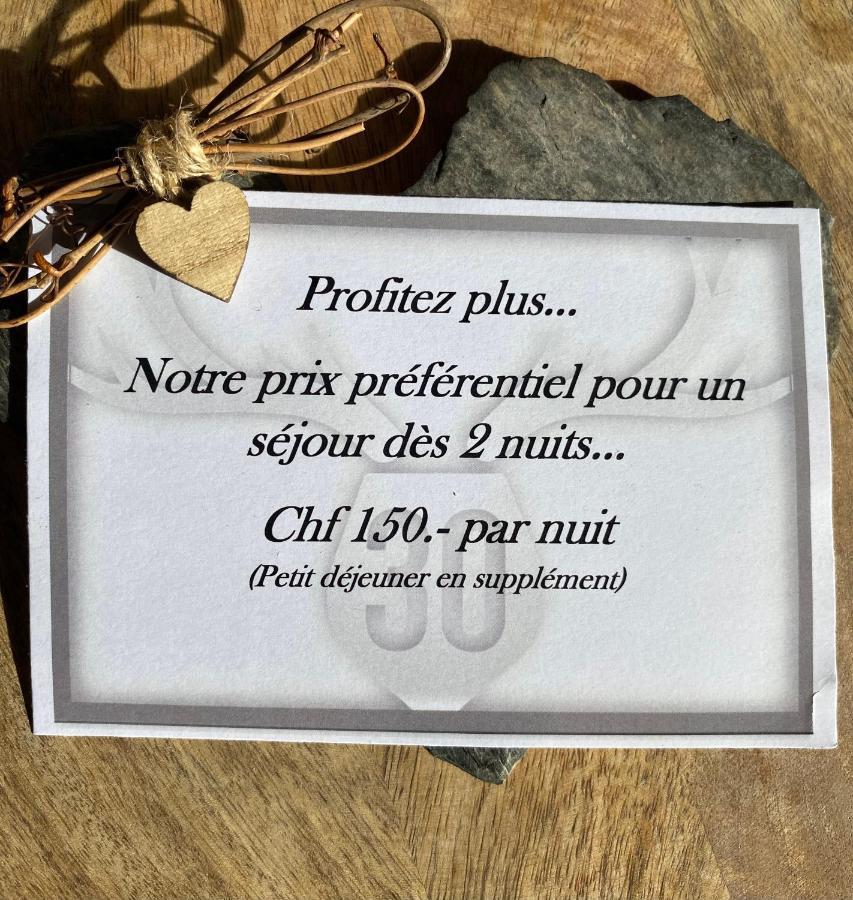 Bed and Breakfast Le 30 Troistorrents Esterno foto